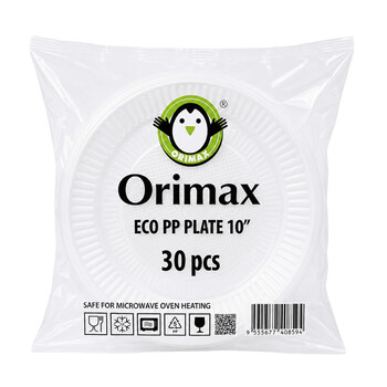 Orimax Eco PP Round Plate - 10"